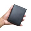 Vertical Black Wallet