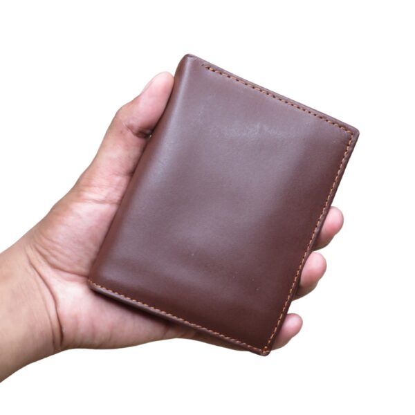 Brown Vertical Wallet